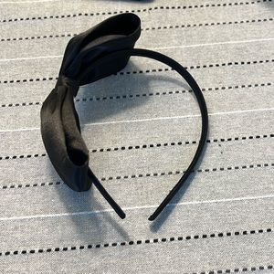 Headband | Satin Bow | Black